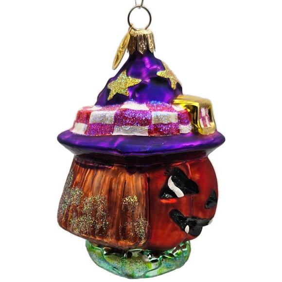 Christopher Radko Jackie O Lantern Halloween Christmas Tree Ornament 98-101 - Picture 4 of 10